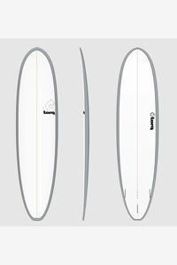 Mid Length Fun Board: TORQ TET 7'8" VOLUME PLUS - GREY / PINLINE