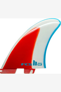 Grip: FCS II MR FREERIDE TWIN FINS - BLUE/RED/WHITE