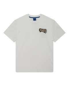 DEUS EX MACHINA LOG TEE - VINTAGE WHITE