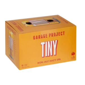 BEER: Garage Project Tiny Non-Alc Hazy IPA 6 x 330ml Cans