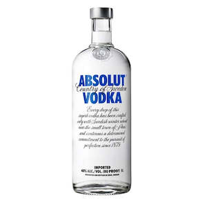Absolut Vodka Original 1 Litre
