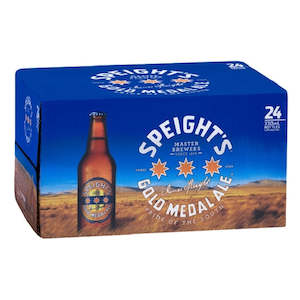 Nz Classics: Speight's Gold Medal Ale 24 x 330ml Bottles