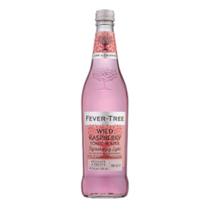 Mixers Non Alcs: Fever-Tree Dry Wild Raspberry Tonic Water 500ml