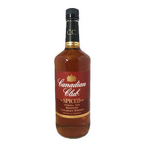 Canadian Rye Whisky: Canadian Club Spiced Whisky 1 Litre