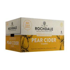 Rochdale Pear Cider 6 x 330ml Cans