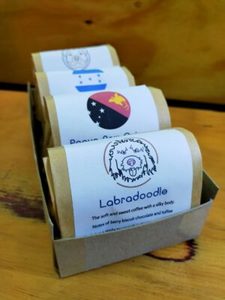 Products: Coffee Sampler Tray – Mourea Coffee Company