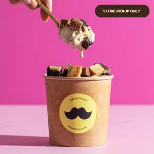 All: Moustache Cookie Ice Cream