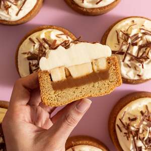 Limited Edition Banoffee Cookie Cup - 3 Pack