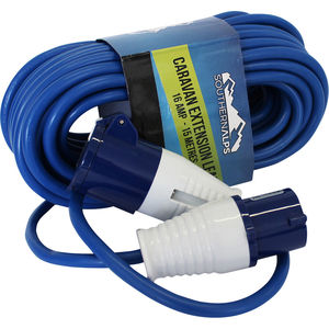 Southern Alps Caravan Extension Lead - 15M, 16amp - Moutere Caravans