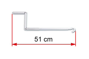 Products: Fiamma Awning Crank Handle Short, 51cm - Moutere Caravans