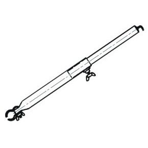Products: Aluminium Awning Roof Pole 170 – 260 cm, 28mm - Moutere Caravans