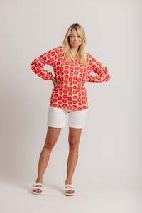 Tops: Mi Moso Shelby Top - Floral