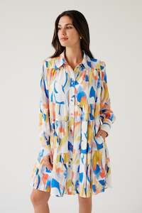 Dresses: Tuesday Camila Dress - Watercolour