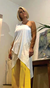 The 50 Rack: Cazinc Asymmetric one shoulder top Black