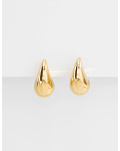 Stella + Gemma - Gold tear drop earrings