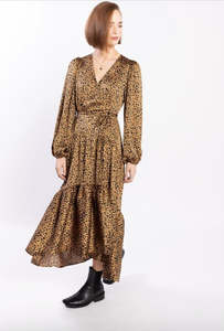 Moutique Outlet: Drama The Label Macey Dress - Cheetah Print