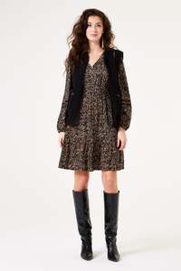 Garcia Teddy Vest - Black