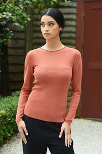 The 50 Rack: Coop A Little Knit Top - Terracotta
