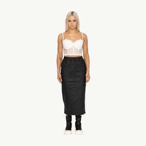 Bone & Arrow Lynn Skirt - Black