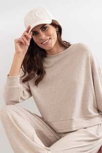 Everyday Essentials: Moss Shelby Loungewear Top - Oat