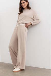 Everyday Essentials: Moss Shelby Loungewear Pant - Oat