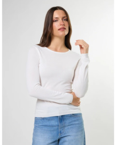 Everyday Essentials: Stella + Gemma Base Knit - Ivory