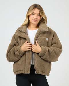 Everyday Essentials: All About Eve Cosy Club Teddy Jacket - Mocha