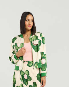 Outerwear: Et Alia Benny Bomber - Daisy Verdure