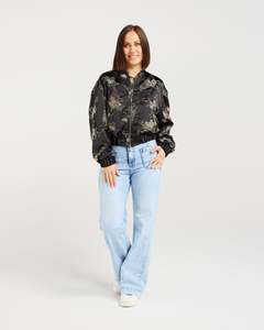 Zafina Raven Jacket - Gilded Bloom