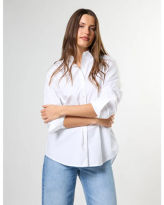 Wardrobe Capsule: Stella + Gemma Perfect Shirt - White