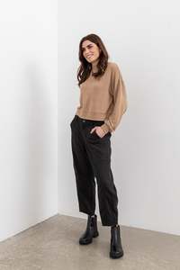 Wardrobe Capsule: Moss Lexi Pant - Charcoal
