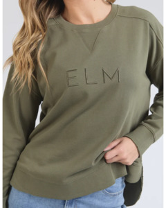 Elm Established Crew - Khaki
