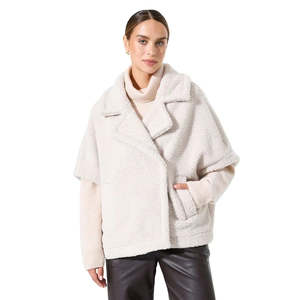 Garcia Sherpa Jacket - Neutral Blonde