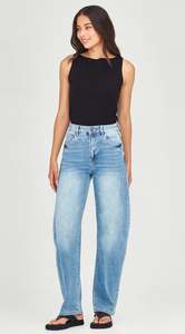 Junkfood Jeans Whiskey Barrel - Blue
