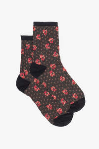 Non Sale: Antler Posy Dot Sock