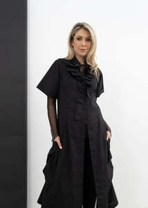 Wardrobe Capsule: X.Lab Atmosphere Shirt Dress - Black