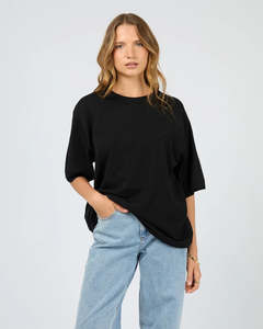 Silent Theory Ashton Knit Tee - Black