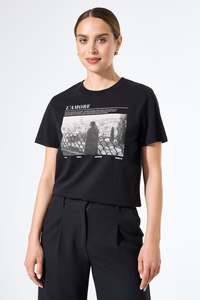 Garcia L'Amore T-shirt - Black
