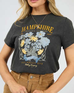 All About Eve Hampshire Regular Tee - Washed Black