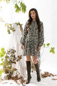 Non Sale: Leila & Luca Moment Dress - Mono Whisper