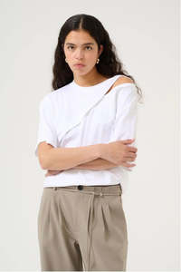 Karen By Simonsen Renee Hole Tee - Bright White