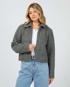 All About Eve Ariana Jacket - Grey Marle