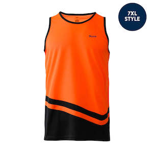 Clothing: NZM Hi Viz Sleeveless Tee - 7XL