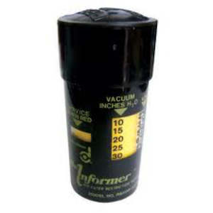 Air Filter: Indicator Donaldson FPG04 Air Filter (Donaldson Informer)