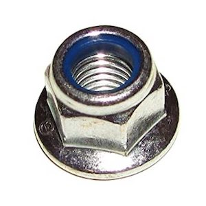 Husqvarna: Husqvarna Flanged Nyloc Nut 3/8" UNC