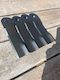Walker Mower Flail Blade set Lower mulch side discharge deck