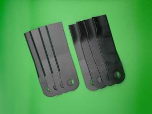 Walker: Walker Mower Flail Blade set Side Discharge and Mulch