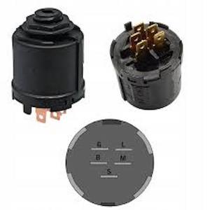 Ignition switch for MTD and Cub Cadet riding mower