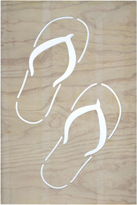 Garden Art: Garden Art - Jandals