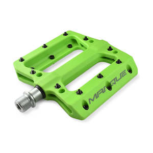 Marque Platform MTB Pedals - Green
